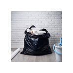Pack and Move - Lot 10 Grands Sacs Poubelles Résistants Pour Déménagement - 120 L - Sacs Poubelles Pour Gros Volumes