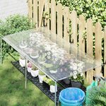 vidaXL Couverture pour plantes Transparent 1 x 2 m PE