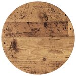vidaXL Meuble d'appoint Bois ancien Ø40 x 50 cm Bois d’ingénierie