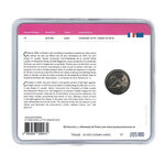 2 euros commémorative coincard BU France 2017 - Ruban rose.