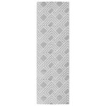 vidaXL Tapis d'extérieur ARAKIL gris 80 x 250 cm PP