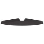 vidaXL Étagère Murale avec étagère 2 Pièces Noir 18 x 18 x 2.3 cm