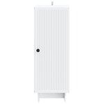 vidaXL Buffet Blanc 33 x 34 5 x 90 cm Bois d'ingénierie