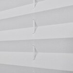 Vidaxl store plissé 110x125 cm blanc
