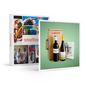 SMARTBOX - Coffret Cadeau Box Mariages du Palais : 2 bouteilles de vin et livret de dégustation durant 2 mois -  Gastronomie