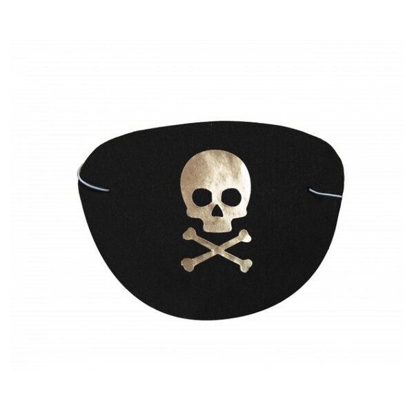 Cache oeil pirate 8 Pièces en carton