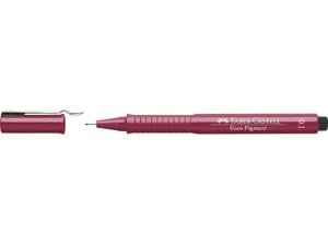 Stylo feutre ECCO PIGMENT 0,3 mm, rouge FABER-CASTELL