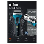 Rasoir électrique - braun series 3 3040 wet & dry