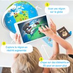 Globe interactif - jeux educatif orboot en réalité augmentée : multi jeux - quizz  défis  aventures