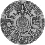 Monnaie ARMINIUS Legendary Warriors 2 Oz Argent 5$ Niue 2026 (PRÉCOMMANDE)