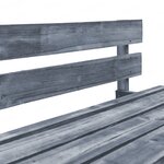 vidaXL Canapé de jardin palette avec coussins sable Pinède