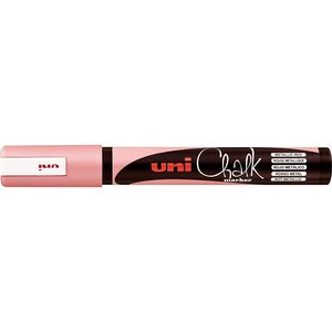 Marqueur craie Chalk PWE5M rouge métallique UNI-BALL