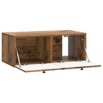 vidaXL Meuble TV mural Bois ancien 78 5 x 41 x 30 cm Bois d'ingénierie
