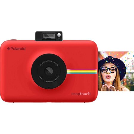 Polaroid appareil photo instantané snap touch rouge