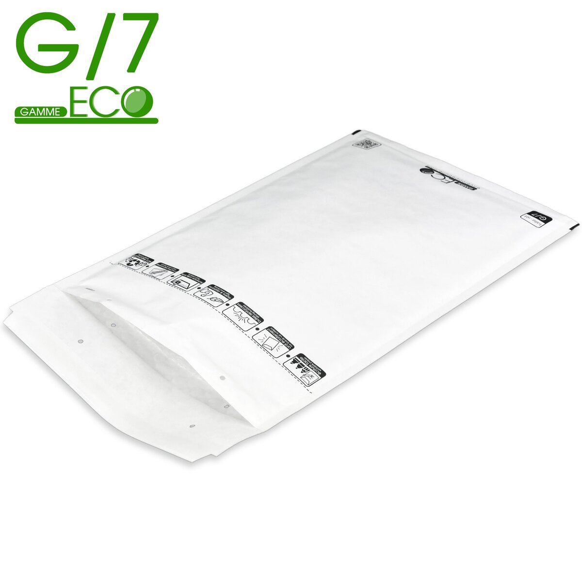 Lot De 200 Enveloppes à Bulles Format A1 - Blanc - 120x175 Mm - Protection Colis Et Envois