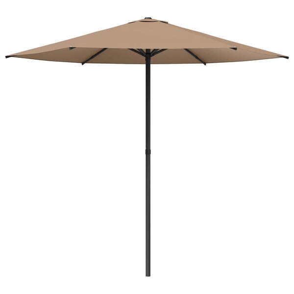 vidaXL Parasol de jardin 230 x 230 cm Polyester Rectangulaire Taupe