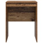 vidaXL Bureau d'écriture rustique Bois ancien Bois d'ingénierie