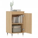 vidaXL Buffets 2 Pièces chêne sonoma 40x35x70 cm bois d'ingénierie