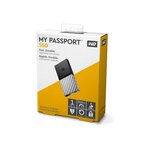 Disque dur externe SSD Western Digital My Passport 256Go (WDBKVX2560PSL) USB 3.1 Type C (Noir)