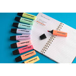 Surligneur BOSS ORIGINAL Pastel Pointe Biseautée 2 - 5 mm teint de Pêche STABILO