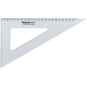 Équerre Mars® 567 25 cm 60°/30°