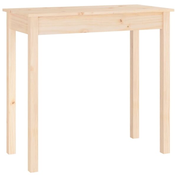 vidaXL Table console 80x40x75 cm Bois massif de pin