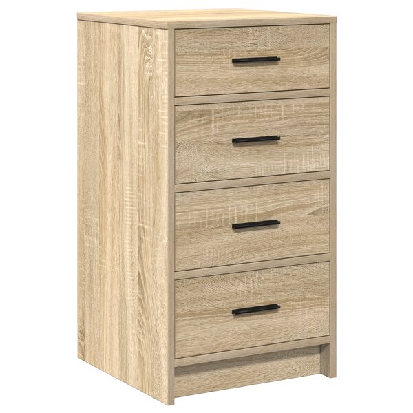 vidaXL Buffet en chêne Sonoma 40x41x75 cm en bois d'ingénierie