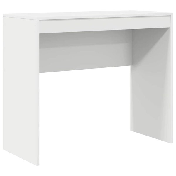 vidaXL Bureau Blanc 90 x 40 x 76 cm Bois d'ingénierie