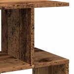 vidaXL Table de chevet vieux bois 50x30x51 5 cm bois d'ingénierie