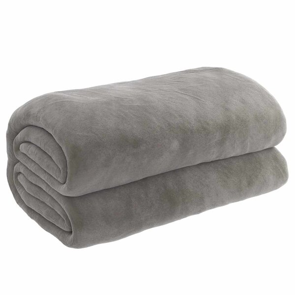 vidaXL Couverture lestée avec housse Gris 200x225 cm 13 kg Tissu