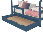 Tiroir de lit 90 x 180 BUDDY - bleu marine
