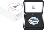 Pièce de monnaie en Argent 1000 Yens g 31.1 (1 oz) Millésime 2024 National Park System KIRISHIMA KINKOWAN