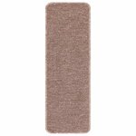 vidaXL Tapis Antidérapants pour Escaliers 15 Pièces Marron clair