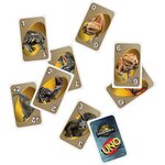 Mattel JFT28 - Uno Jeu de cartes Jurassic World