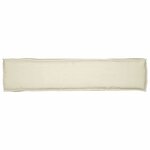 vidaXL Coussin de palette Crème 180 x 40 x 8 cm Tissu Oxford