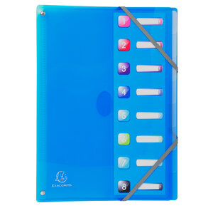 Trieur extensible 8C Iderama PP ass x 8 EXACOMPTA