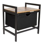Bo-Camp Armoire de camping Cooper Noir