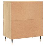 vidaXL Buffets 3 Pièces Chêne sonoma Bois d'ingénierie
