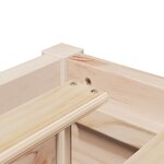 vidaXL Cadre de lit sans matelas 90x190 cm bois de pin massif