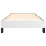 vidaXL Cadre de lit sans matelas blanc 80x200 cm similicuir