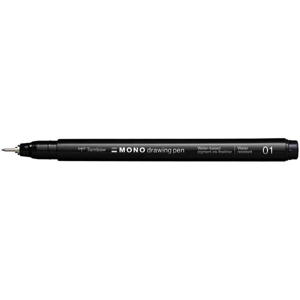 Feutre fin MONO drawing pen  largeur de tracé 01 TOMBOW