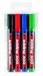 Marqueur Permanent 300 Etui de 4 Assorti 1 5-3 mm EDDING