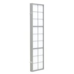 Paravent Shoji gris 4 panneaux en bois  Séparateur de pièce pliable