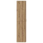 vidaXL Haut Armoire 2 Pièces Chêne artisanal 70 x 42 5 x 185 cm