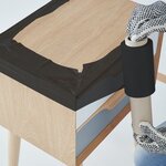 Pack and Move - Lot de 2 Film Etirable Opaque - Poignée - 150 m - Film Support Palette  Valise  Ordinateur - Protection Meuble Déménagement