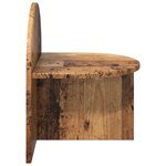 vidaXL Table de chevet Bois ancien 40 x 35 5 x 45 5 cm