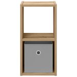 vidaXL Table de chevet 2 pc Chêne artisanal 25 5 x 22 x 49 5 cm
