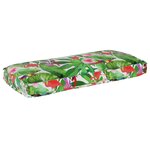 vidaXL Coussin pour palette Tropical Jungle  120 x 50 x 12 cm  en tissu Oxford