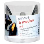 6 pinces à moules