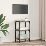 vidaXL Bibliothèque chêne artisanal 40 x 33 x 70 5 cm